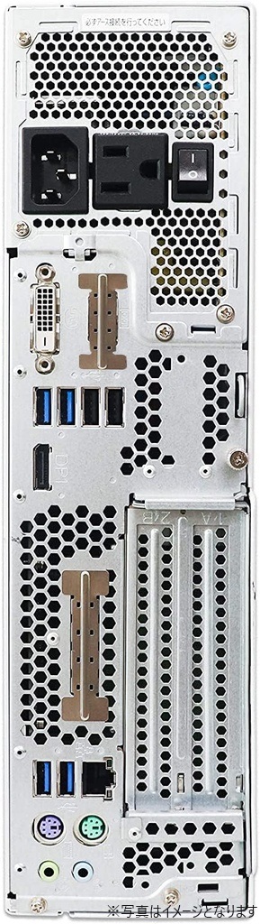 富士通 現行デスクトップPC D587/Win 11 Pro/MS Office H&B 2019/第7